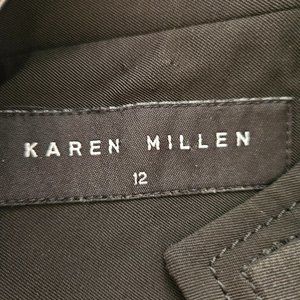 Karen Millen.  Pants 10, Jacket 12. Black